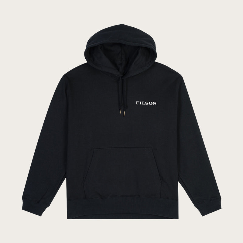 Outrider scenic hoodie by Filson | Black (Black)