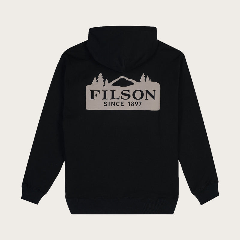 Outrider scenic hoodie by Filson | Black (Black)