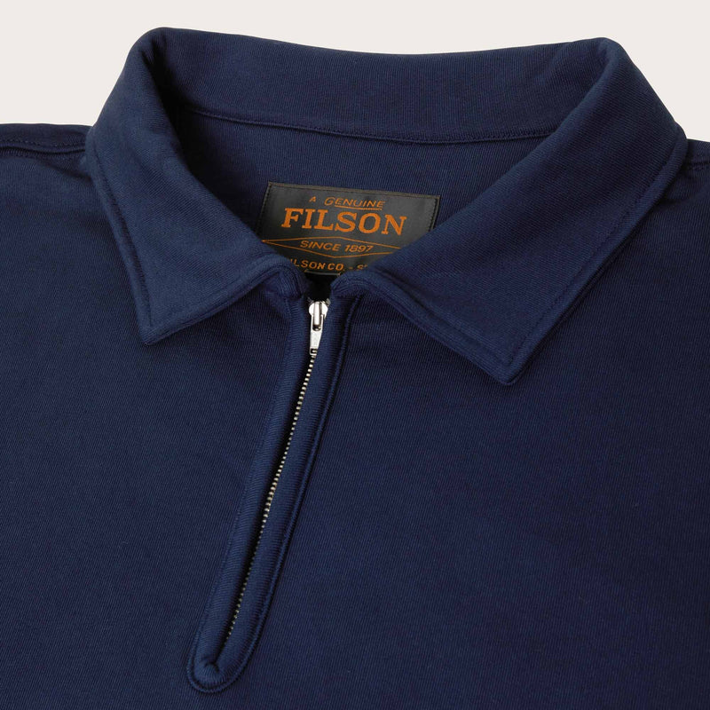 Outrider quarter zip fleece by Filson | Night sky (Blue)