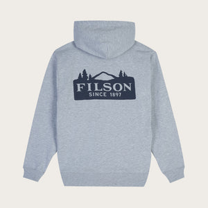 Outrider scenic hoodie by Filson | Melange (Gray)