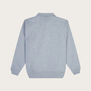 Outrider quarter zip fleece by Filson | Melange (Gray)