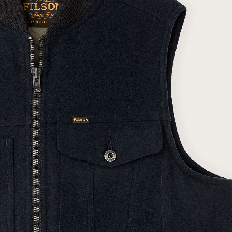 Spokane insulated work vest by Filson | Navy (Blue)