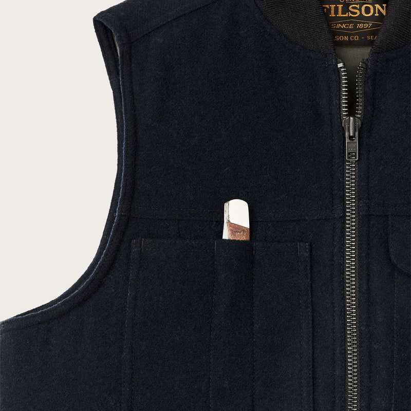 Spokane insulated work vest by Filson | Navy (Blue)