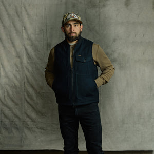 Spokane insulated work vest by Filson | Navy (Blue)