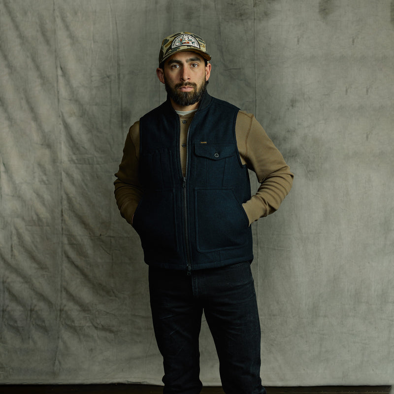 Spokane insulated work vest by Filson | Navy (Blue)