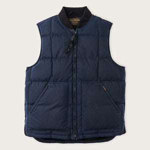 Waxed down vest by Filson | Night sky