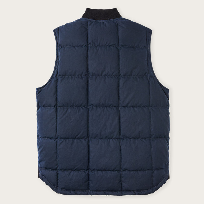 Waxed down vest by Filson | Night sky