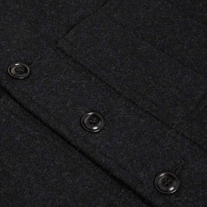 Mackinaw wool vest by Filson | Charcoal (Black)