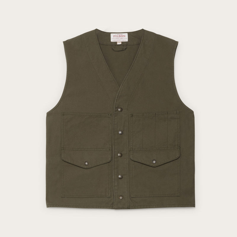 Dry tin vest by Filson | Otter green (Green)