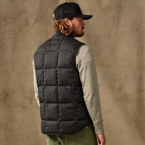 Heritage cotton down vest par Filson | Black (Black)