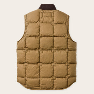 Heritage cotton down vest par Filson | Light brown (Brown)