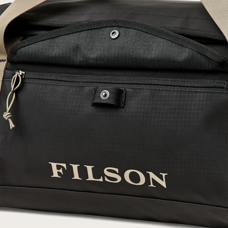 All-weather 40l duffle bag by Filson | Black / covert (Black)