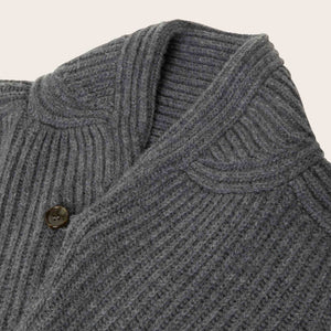 Bristol cardigan sweater par Filson | Medium grey melange (Gray)