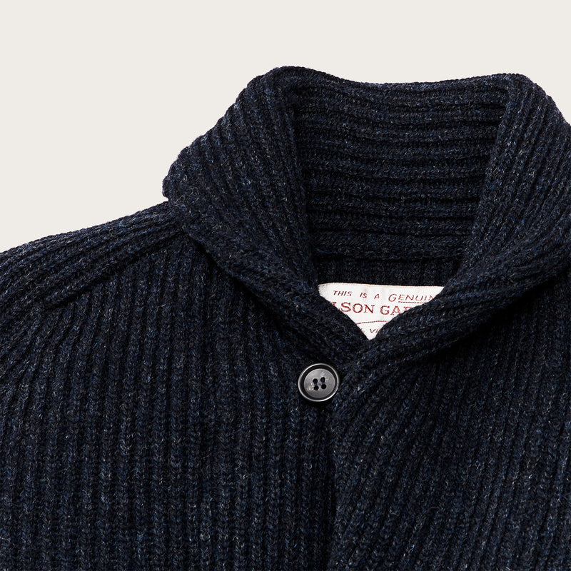 Bristol cardigan sweater by Filson | Navy (Blue)