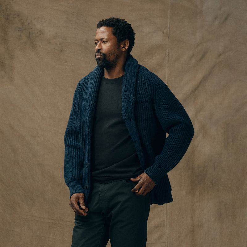 Bristol cardigan sweater by Filson | Navy (Blue)