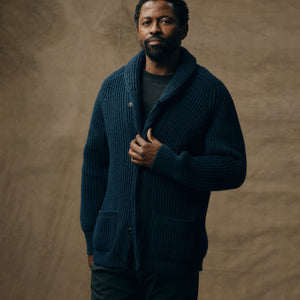 Bristol cardigan sweater by Filson | Navy (Blue)