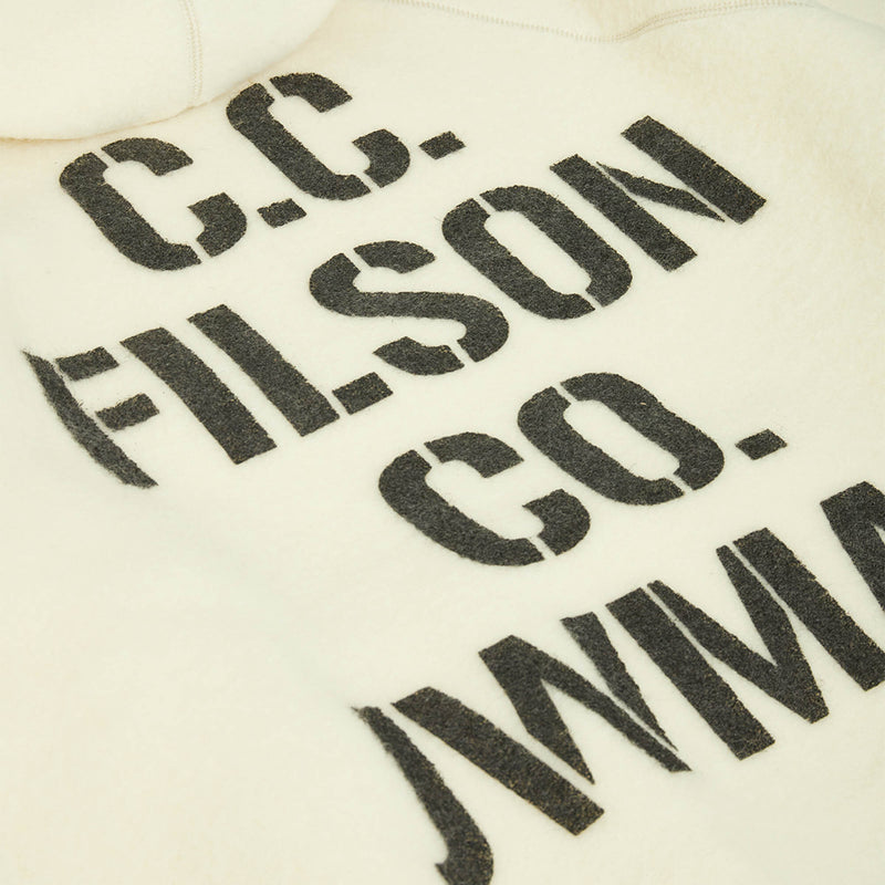 Filson x junya watanabe graphic wool hoodie by Filson | Off white (Beige)