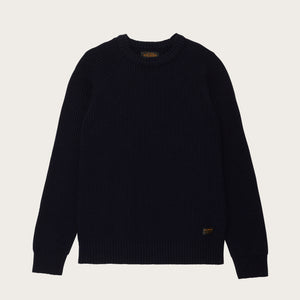 Cascade rib crewneck von Filson | Dark navy (Blue)