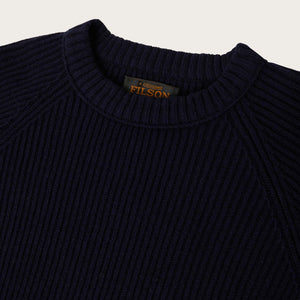 Cascade rib crewneck von Filson | Dark navy (Blue)