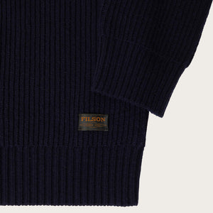 Cascade rib crewneck von Filson | Dark navy (Blue)