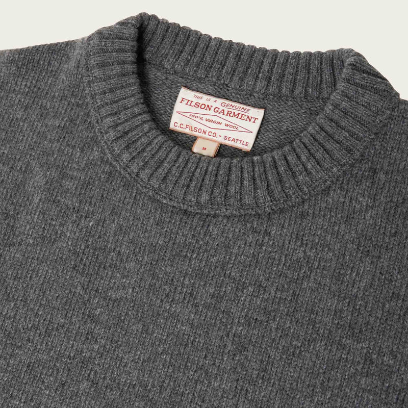 Tacoma crewneck sweater von Filson | Medium grey melange (Gray)