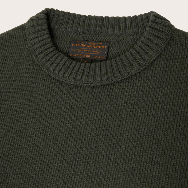Tacoma crewneck sweater von Filson | Pine green (Green)
