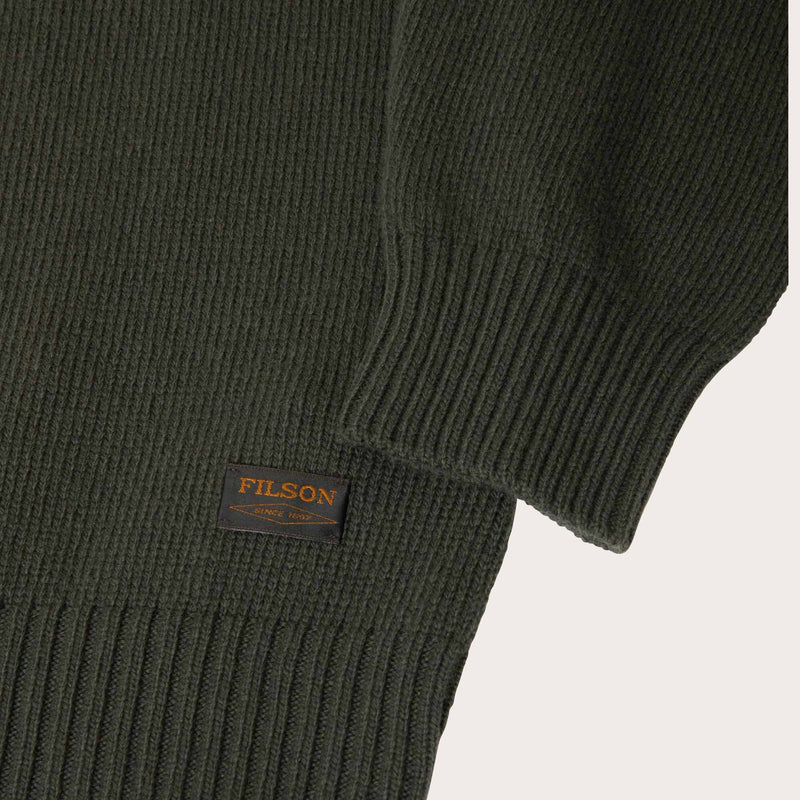 Tacoma crewneck sweater von Filson | Pine green (Green)