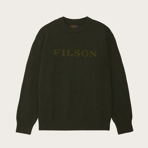 Tacoma logo sweater by Filson | Pine green (Green)