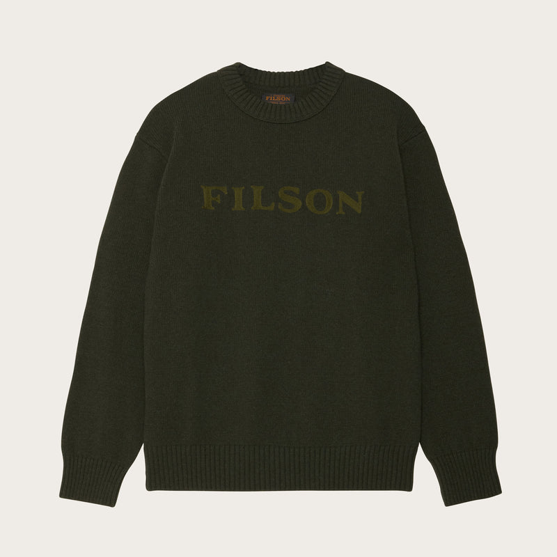 Tacoma logo sweater by Filson | Pine green (Green)