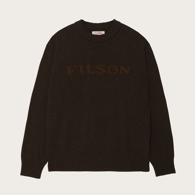 Tacoma logo sweater by Filson | Earth brown (Brown)