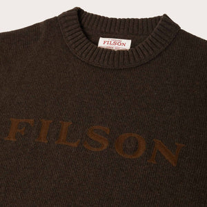 Tacoma logo sweater by Filson | Earth brown (Brown)