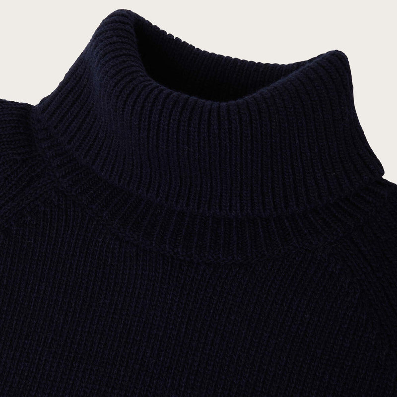 Tacoma roll neck sweater by Filson | Dark navy (Blue)