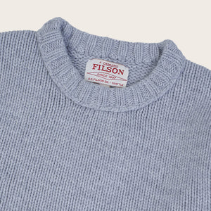 Bristol crewneck sweater by Filson | Iron frost (Blue)