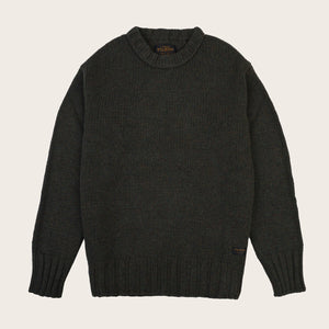 Bristol crewneck sweater by Filson | Shadow moss (Black)