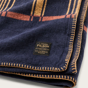Coperta in cotone di Filson | Navy / irondale (Blue)