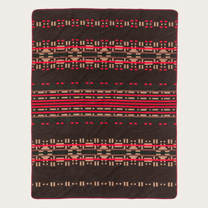 Wool-blend blanket by Filson | Brown / port multi (Multicolor)