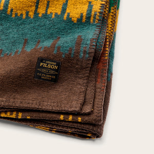 Northern lights cotton blanket par Filson | Dark tan multi (Multicolor)