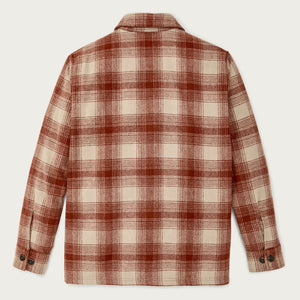 Wool jac-shirt par Filson | Brick multi plaid (Red)