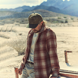 Wool jac-shirt par Filson | Brick multi plaid (Red)