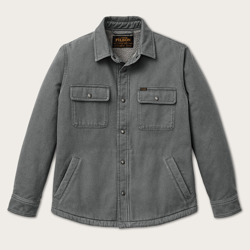 Fleece-lined jac-shirt di Filson | Rockslide gray (Gray)