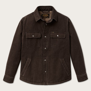 Fleece-lined jac-shirt di Filson | Dark brown (Brown)