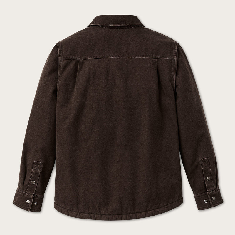Fleece-lined jac-shirt di Filson | Dark brown (Brown)
