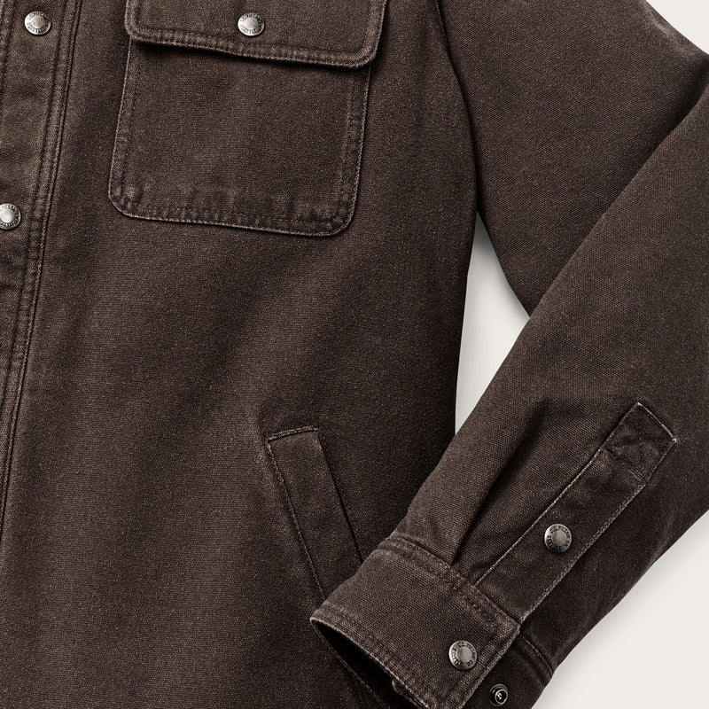 Fleece-lined jac-shirt di Filson | Dark brown (Brown)