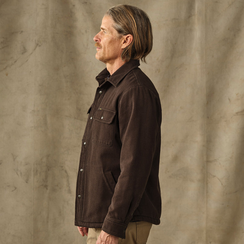 Fleece-lined jac-shirt di Filson | Dark brown (Brown)