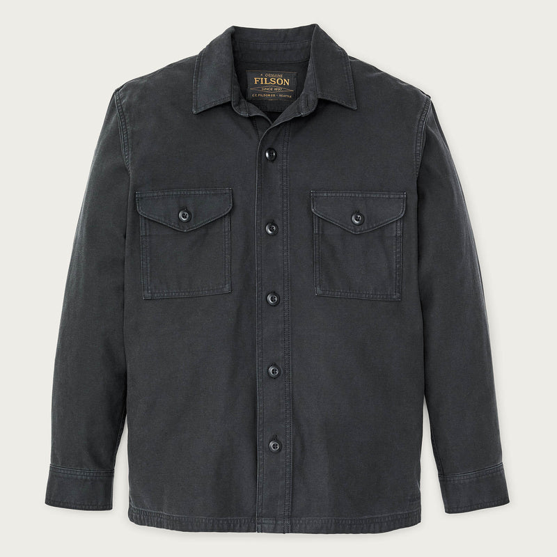 Field jac-shirt by Filson | Washed faded black (Black)