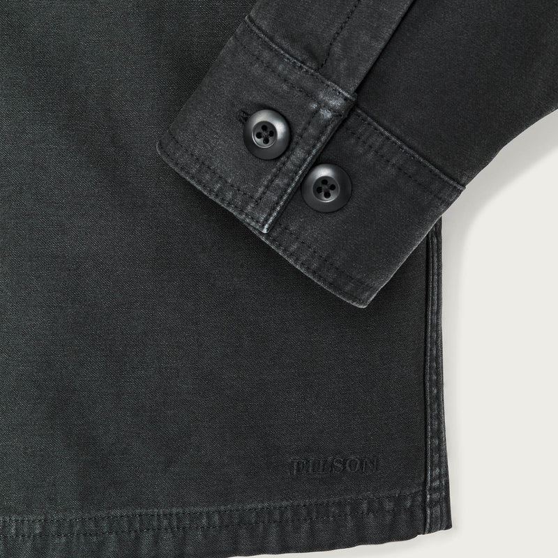 Field jac-shirt by Filson | Washed faded black (Black)