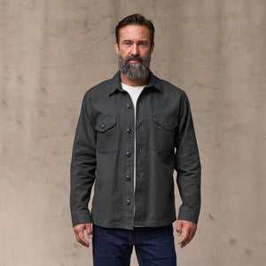 Field jac-shirt by Filson | Washed faded black (Black)