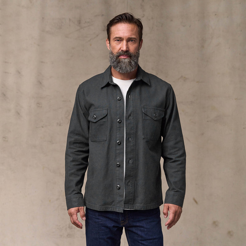 Field jac-shirt by Filson | Washed faded black (Black)