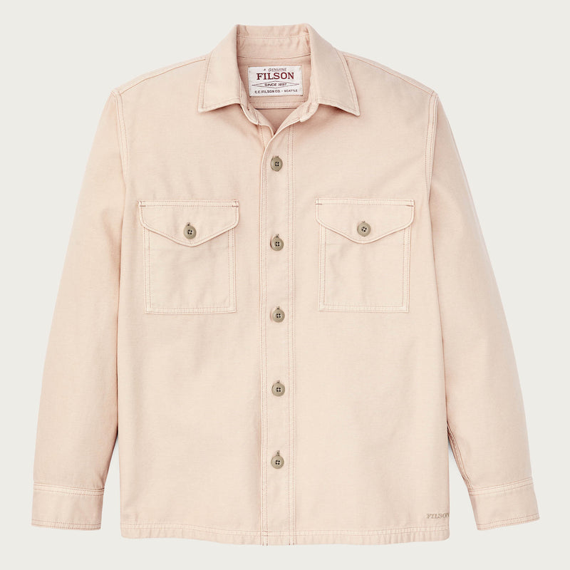 Field jac-shirt par Filson | Washed oatmeal (White)