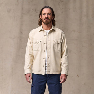 Field jac-shirt par Filson | Washed oatmeal (White)